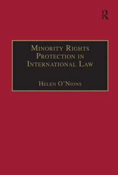 Hardcover Minority Rights Protection in International Law: The Roma of Europe Book