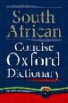 Hardcover South African Concise Oxford Dictionary Book