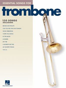 Paperback Essential Songs for Trombone Book