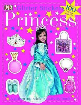 Paperback Princess Glitter Stickers Book