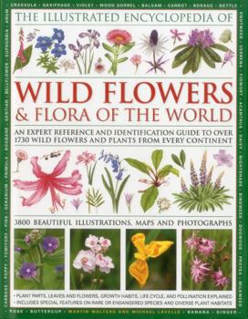 Hardcover Illustrated Encyclopedia of Wild Flowers & Flora of the World Book