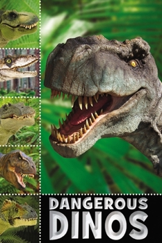 Paperback Dangerous Dinos Book