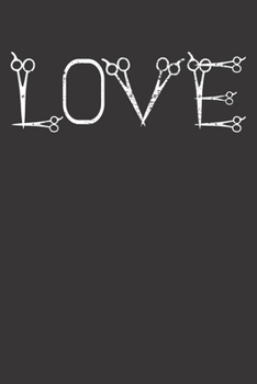 Paperback Notebook: Hairdresser College Ruled 6x9 120 Pages Book