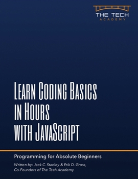 Paperback Learn Coding Basics In Hours With JavaScript Book