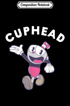 Paperback Composition Notebook: Cuphead Waving Hi Video Game Profile Graphic Journal/Notebook Blank Lined Ruled 6x9 100 Pages Book