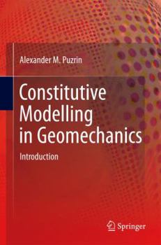 Paperback Constitutive Modelling in Geomechanics: Introduction Book