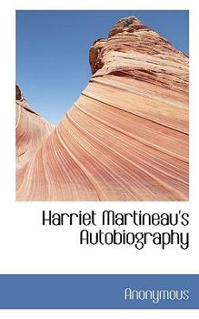 Hardcover Harriet Martineau's Autobiography Book