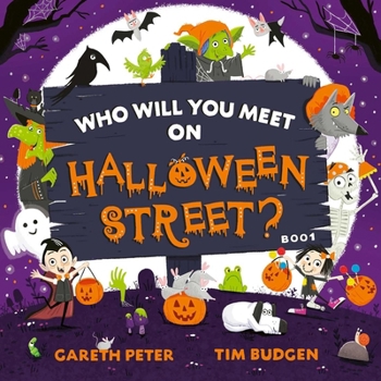 Paperback Who Will You Meet on Halloween Street: the spookiest who's who of Halloween Book