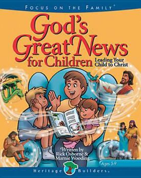 Hardcover God's Great News for Children: Leading Your Child to Christ Book
