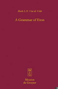 Hardcover A Grammar of Eton Book