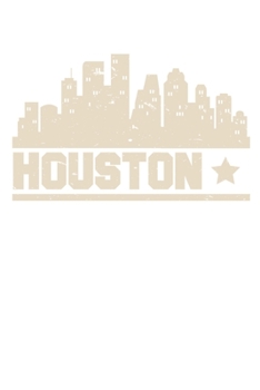 Houston Texas Houston Strong Vintage Stripes: Dot Grid Houston Texas Houston Strong Vintage Stripes / Journal Gift - Large ( 6 x 9 inches ) - 120 Pages || Softcover