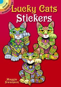 Paperback Lucky Cats Stickers Book