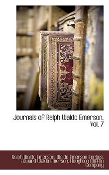 Paperback Journals of Ralph Waldo Emerson, Vol. 7 Book