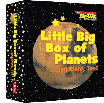 Paperback Little Big Box of Planets... and Pluto, Too!: Earth/Jupiter/Mars/Mercury/Neptune/Pluto/Saturn/Uranus/Venus Book
