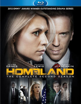 Blu-ray Homeland: The Complete Second Season Book