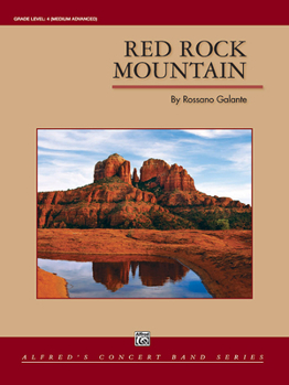 Paperback Red Rock Mountain: Conductor Score & Parts Book