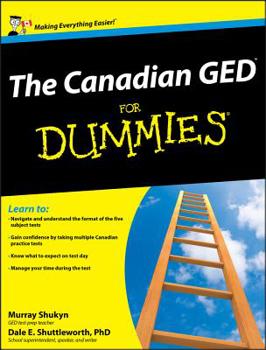 Paperback The Canadian GED for Dummies Book