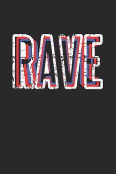 Rave: 6x9 Notebook checkered