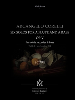 Paperback Corelli Six solos for a flute and a bass with the Follia [Italian] Book