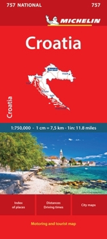 Loose Leaf Croatia Map 757 Book