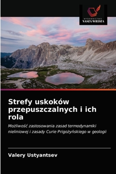 Paperback Strefy uskoków przepuszczalnych i ich rola [Polish] Book