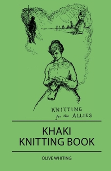 Paperback Khaki Knitting Book