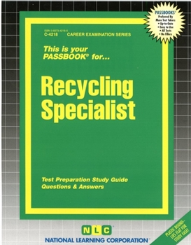 Spiral-bound Recycling Specialist Book