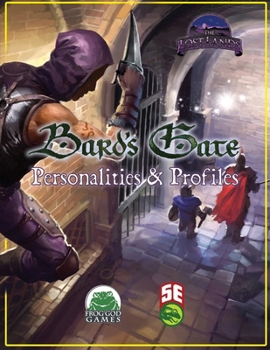 Paperback Bard's Gate - Personalities & Profiles - 5E Book