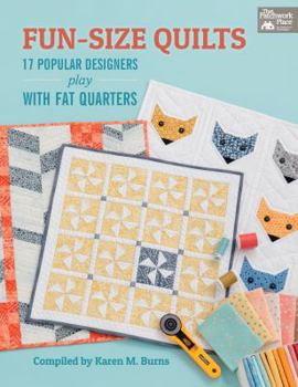 Paperback Fun-Size Quilts: 17 Popular Designers Play with Fat Quarters Book