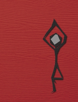 Notebook: 8.5 x 11 inches, lined paper, 110 pages (yoga notebook/journal/composition book).