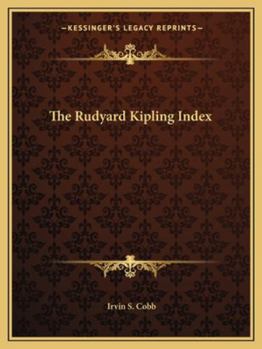 Paperback The Rudyard Kipling Index Book