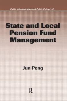 Hardcover State and Local Pension Fund Management Book