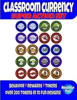 Paperback Classroom Currency: Super Action Set Book