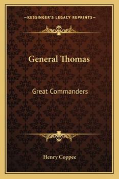 Paperback General Thomas: Great Commanders Book