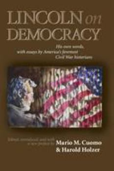 Paperback Lincoln on Democracy Book