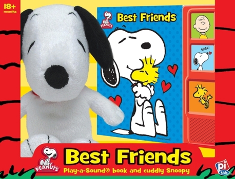 Paperback Peanuts™ Best Friends: Play-a-Sound® book and cuddly Snoopy Book