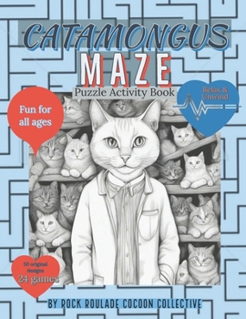 Maze, CATamongus: Maze Activity Puzzle Book