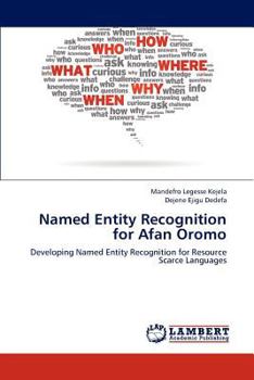 Paperback Named Entity Recognition for Afan Oromo Book