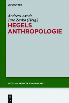 Hardcover Hegels Anthropologie [German] Book