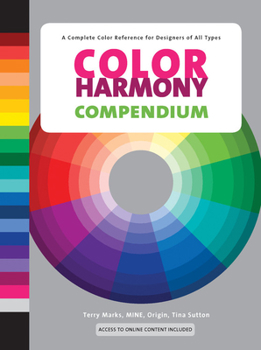 Hardcover Color Harmony Compendium: A Complete Color Reference for Designers of All Types, 25th Anniversary Edition [With CDROM] Book
