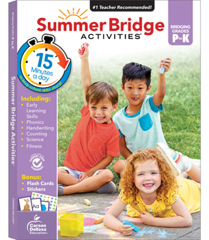 Paperback Summer Bridge Activities, Grades Pk - K: Volume 1 Book