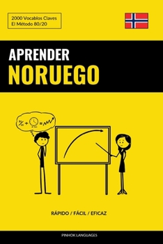 Paperback Aprender Noruego - Rápido / Fácil / Eficaz: 2000 Vocablos Claves [Spanish] Book