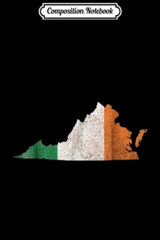 Paperback Composition Notebook: Irish Virginian Journal/Notebook Blank Lined Ruled 6x9 100 Pages Book