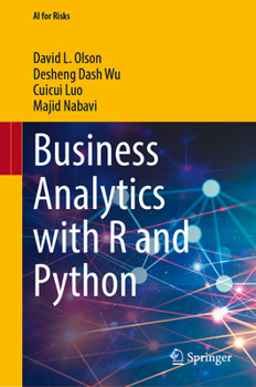 Hardcover Business Analytics with R and Python Book