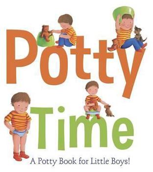 Hardcover Potty Time for Boys Book