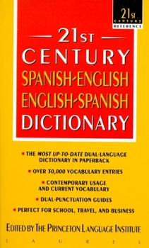 Mass Market Paperback 21st Century Spanish-English/English-Spanish Dictionary Book