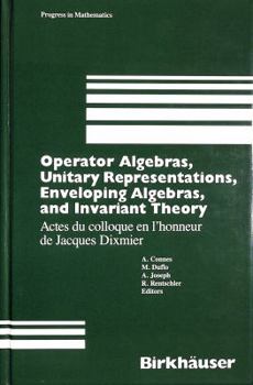 Hardcover Operator Algebras, Unitary Representation (Progress in Mathematics) Book