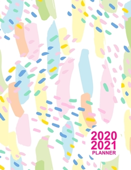 2020 2021 Planner: Pretty Two Year Monthly Planner Calendar Schedule Organizer January 2020 to December 2021 (24 Months) | Gift Ideas for Girls, Teens, Girls, Women | Cover Design Code DT 00102993