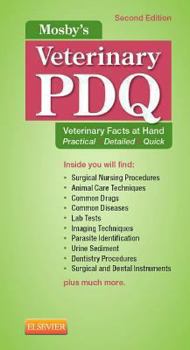 Spiral-bound Mosby's Veterinary PDQ Book