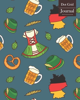 Paperback Dot Grid Journal: Notebook Planner with Germany Themed Cover Design Book